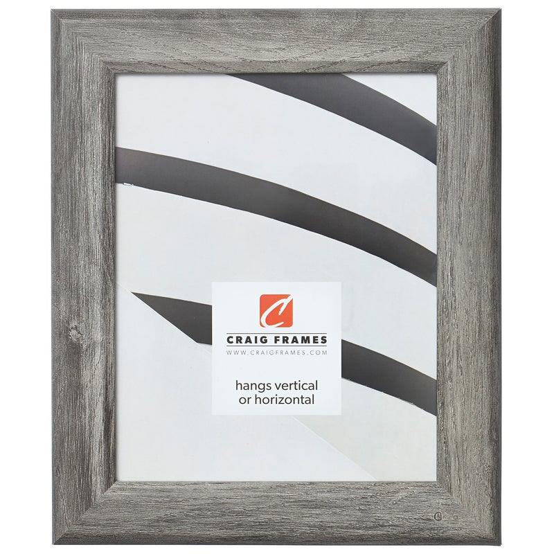 Craig Frames Arthur Picture Frame, 16 x 22 Inch, Gray Barnwood - Image 1